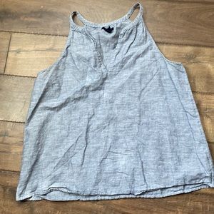 Gap linen/cotton tank top